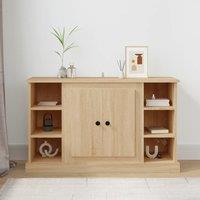 Berkfield Home Sideboard Sonoma Oak 100x35.5x60 cm Engineered Wood in Brown