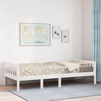 Berkfield Home Children's Bed without Mattress White 75x190 cm Solid Wood Pine