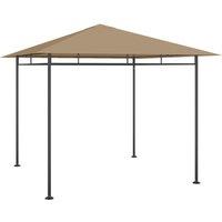Berkfield Home Gazebo 3x3x2.7 m Taupe 180 g/m in Beige