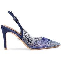 Carvela Women's 'Positano Vinyl Sling Back' Heels in Blue | Size: 3