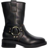 Dune London Women's 'Pally' Leather Ankle Boots in Black | Size: 4