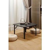 Square 60cm Wooden Folding Coffee Table