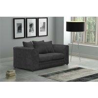 Snugg Furniture UK Limited Milo Jumbo Cord 2 Seater Sofa in Black