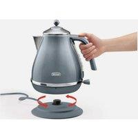 DELONGHI De'Longhi Jug Kettle Ice Blue Icona Metallics Anti Scale Filter 1.7L