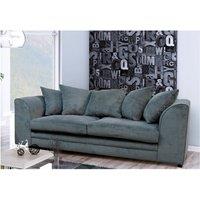 Snugg Furniture UK Limited Kaspo 3 Seater Fabric Sofa in Grey