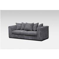 Snugg Furniture UK Limited Milo Jumbo Cord 3 Seater Sofa in Grey