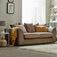 Snugg Furniture UK Limited Milo Jumbo Cord 3 Seater Sofa in Light Beige