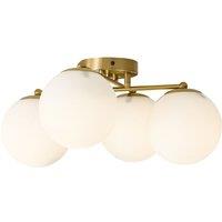 Modern 4-Light Ceiling Light