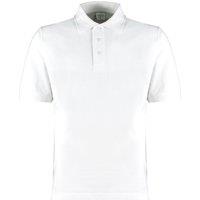 Kustom Kit Men's Klassic Cotton Superwash 60C Polo Shirt in White | Size: 2XL