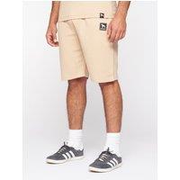 One True Saxon Men's Dexon Shorts in Stone | Size: Medium