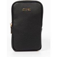 Etre Women's Faux Leather Zip Glasses Case - Black