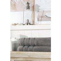 CHRISTY 'Antalya' Turkish Cotton Premium Loose Towels in Grey