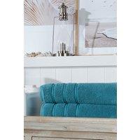 CHRISTY 'Antalya' Turkish Cotton Premium Loose Towels in Blue