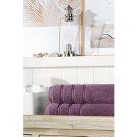CHRISTY 'Antalya' Turkish Cotton Premium Loose Towels in Purple