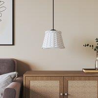 Ceiling Lamp Shade White ?15x12 cm Wicker