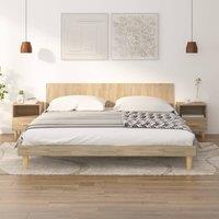 Bedside Cabinets 2 pcs Sonoma Oak 40x35x47 cm