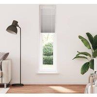 Berkfield Home Pleated Blind Light Grey 50x200 cm Fabric Width 49.4 cm Polyester