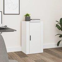 Berkfield Home Sideboard White 40x33x70 cm Engineered Wood | Size: 40 x 33 x 70 cm