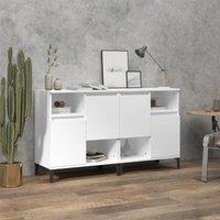 Berkfield Home Sideboards 2 pcs White 60x35x70 cm Engineered Wood | Size: 60 x 35 x 70 cm