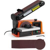 VonHaus Benchtop Belt & Disc Sand in Orange