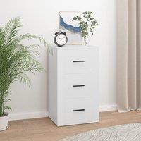 Berkfield Home Sideboard White 40x33x70 cm Engineered Wood | Size: 40 x 33 x 70 cm