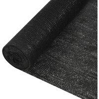 Privacy Net Black 1x50 m HDPE 150 g/m?