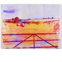 Benjamin Tate Design Hay Bale Vibe Glass Chopping Board in Natural