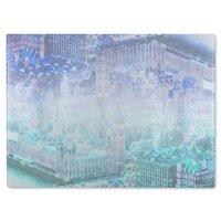 Benjamin Tate Design Inception London Glass Chopping Board in Natural