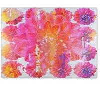 Benjamin Tate Design Blossom Glass Chopping Board in Natural
