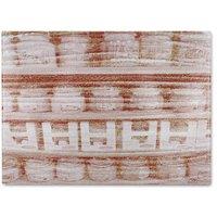 Benjamin Tate Design Yankee Candle Galore Glass Chopping Board in Natural