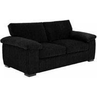Snugg Furniture UK Limited Amalfi Jumbo Cord 2 Seater Sofa in Black