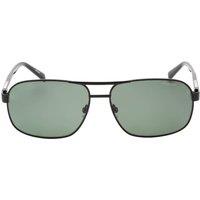 Banana Republic Green PZ Lensed Matte Black Sunglasses