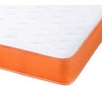 eXtreme Comfort Ltd 18cm Hybrid Memory Foam Spring Mattress CoolTouch Cover in Orange | Size: King
