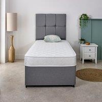 eXtreme Comfort Ltd Extreme Comfort Micro Quilted Memory foam & Spring Mattress in White | Size: King