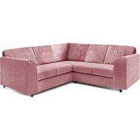 Ferguson 5 Seater Fabric Corner Sofa L Shaped Jumbo Cord - Full Back