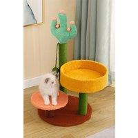Jianma Cactus Cat Climbing Frame Cat Scratch Board Cat Scratch Column Cat Nest Cat Jumping Platform Cat Toy