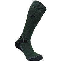 Dr Hunter Men's 1 Pack Merino Wool Long Knee High Green Socks | Size: 9-11