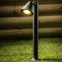 CGC Lighting Molly Dark Grey Cone Large Post Light