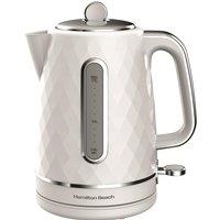 Hamilton Beach Diamond 1.7L Kettle White