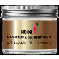 Meno CBD Magnesium Sleep Balm with Lavender Vitamin E Relaxing Night Cream in Medium Beige | Size: 300g