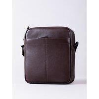 Lakeland Leather Men's 'Crummock' Leather Reporter Bag in Brown