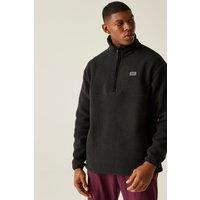 Dare 2b Men's Twin Tip Half Zip Relaxed Insulating Active Fleece in Jet Black | Size: 2XL