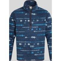 Craghoppers Men's National Trust Rawthey Half Zip Borg Fleece Top in Navy | Size: Medium