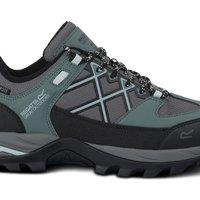 Regatta Women's 'Lady Samaris III' Waterproof Low Walking Shoes in Green | Size: 6.5