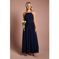 Coast Women's Teen Cross Front Detail Cami Bridesmaid Dress in Navy | Size: 14-15 Years