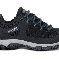 Regatta Women's Edgepoint Breathable Waterproof Low Walking Shoes in Black | Size: 8