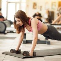 SPORTNOW Dumbbells Weights Set with 12-Sided Shape & Non-Slip Grip, 2 x 4kg in Black