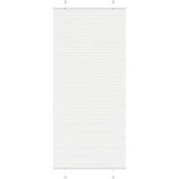 Berkfield Home Pleated Blind White 90x200 cm Fabric Width 89.4 cm Polyester
