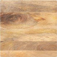 Table Top 50x50x2.5 cm Square Solid Wood Mango
