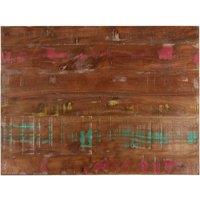 Table Top 90x50x2.5 cm Rectangular Solid Wood Reclaimed